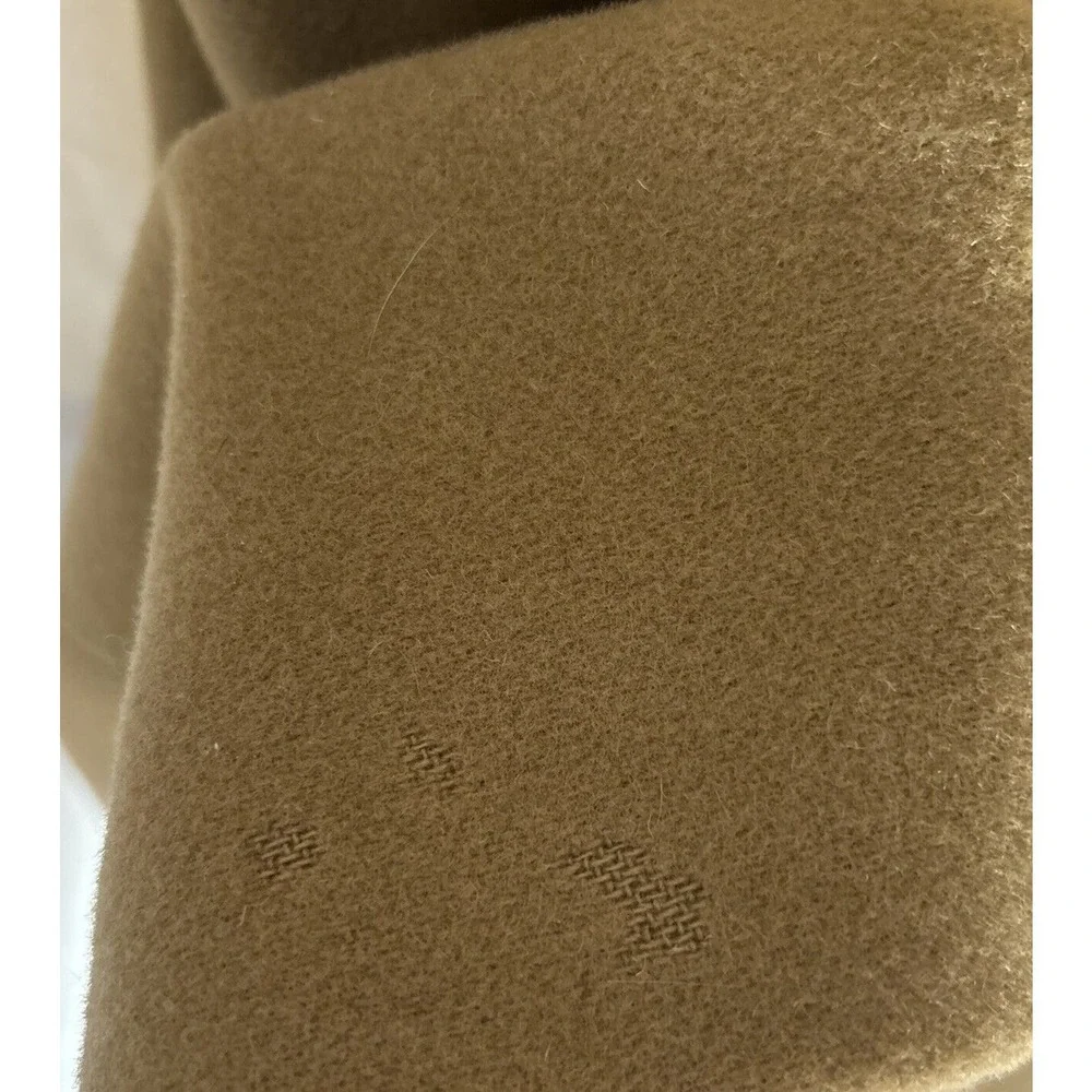 Lands End USA‎ Camel Long Wool button up winter Coat womens size 16W F12 - Picture 3 of 6